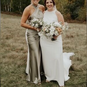 Bridesmaid dress from revelry
